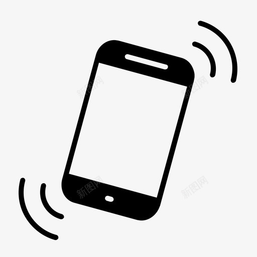 手机来电手机铃声图标svg_新图网 https://ixintu.com 手机 手机铃声 来电