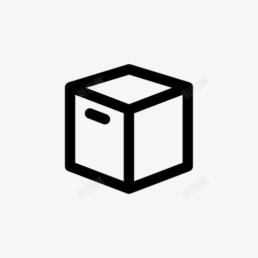 箱子快递邮件图标svg_新图网 https://ixintu.com 包裹 快递 房间 搬家 箱子 邮件 邮递