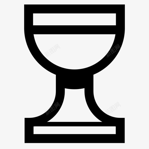 杯子玻璃魔法图标svg_新图网 https://ixintu.com 圣礼 异教徒 撒旦 杯子 玻璃 石匠 神秘 神秘主义者 符号 魔法