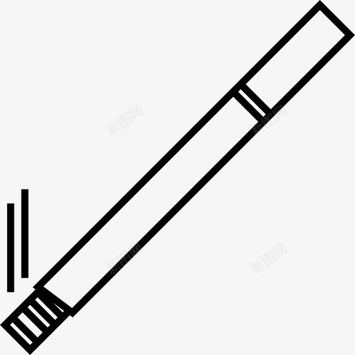 香烟烟瘾烟灰图标svg_新图网 https://ixintu.com 倾斜 冒烟 发热 烟灰 烟灰缸 烟瘾 燃烧 着火 香烟