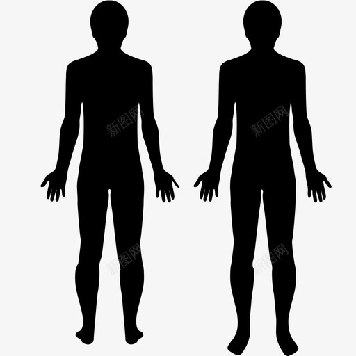 男性身体人男性图标svg_新图网 https://ixintu.com 人 人体 性别 正面和背面 男性 男性身体 解剖学 运动解剖学