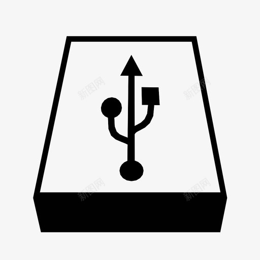 U盘电脑电子图标svg_新图网 https://ixintu.com U盘 存储 技术 文件 电子 电脑