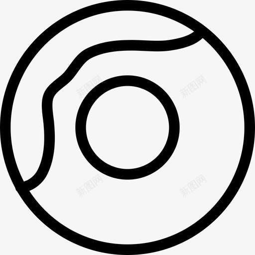 甜甜圈糖食物图标svg_新图网 https://ixintu.com 巧克力 甜点 甜甜圈 糖 食物 饼干
