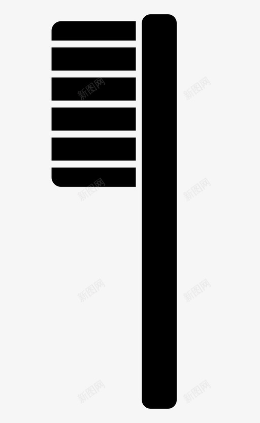 牙刷牙齿清洁剂卫生图标svg_新图网 https://ixintu.com 卫生 清洁牙齿 牙刷 牙科 牙齿卫生 牙齿清洁剂