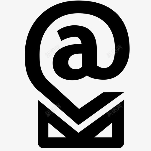 电子邮件通讯计算机图标svg_新图网 https://ixintu.com 信件 写作 技术 电子邮件 计算机 通讯