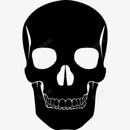 头骨撕裂毒药图标svg_新图网 https://ixintu.com 万圣节 人类头骨 头骨 撕裂 死亡 毒药 海盗 解剖 骨头