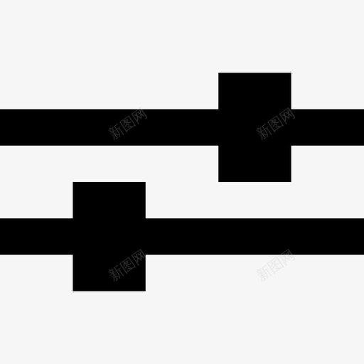 滑块开关设置图标svg_新图网 https://ixintu.com 开关 旋钮 滑块 设置 调整 首选项
