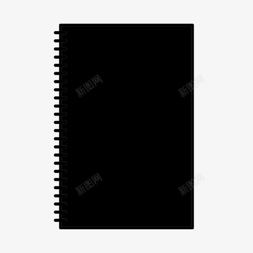 笔记本线装订主题图标svg_新图网 https://ixintu.com 主题 学校 日记 笔记 笔记本 素描 线装订 螺旋装订 记事本 铅笔
