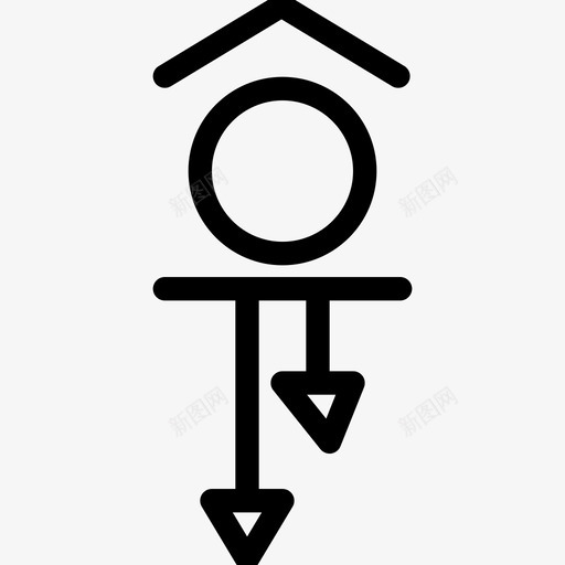 时钟月份钟摆图标svg_新图网 https://ixintu.com 形状 时钟 时间 月份 秒 符号 计时器 轨道时间 钟摆