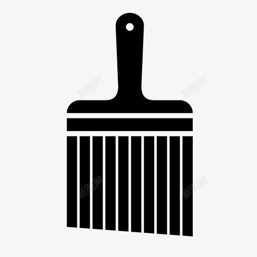 刷子刷毛刷图标svg_新图网 https://ixintu.com 刷 刷子 刷毛 油漆 油漆刷