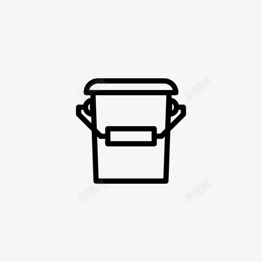 油漆桶油漆工具油漆工图标svg_新图网 https://ixintu.com 油漆 油漆作业 油漆容器 油漆工 油漆工具 油漆桶