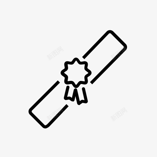 奖励最爱奖品图标svg_新图网 https://ixintu.com 丝带 奖励 奖品 奖杯 最爱