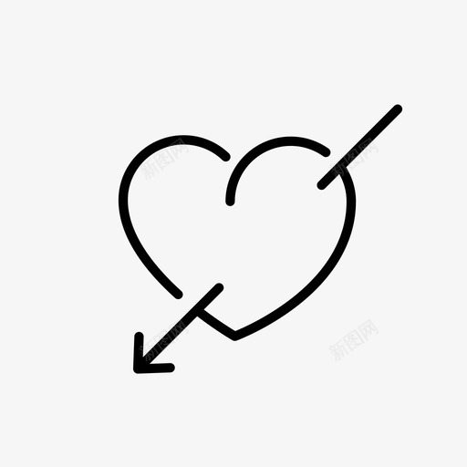 爱神图标svg_新图网 https://ixintu.com 爱神