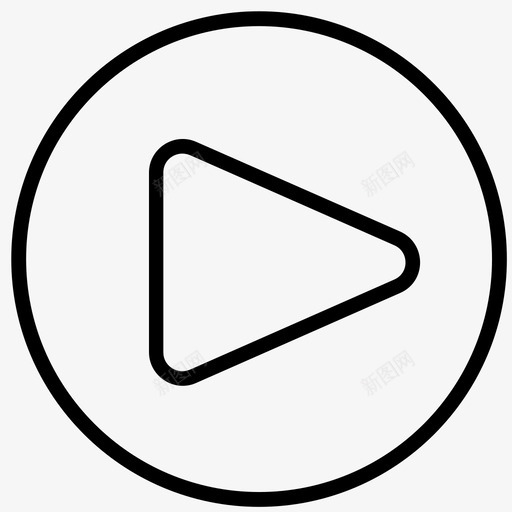 播放遥控按钮遥控器图标svg_新图网 https://ixintu.com 媒体按钮 媒体控制 控制器 播放 遥控器 遥控按钮