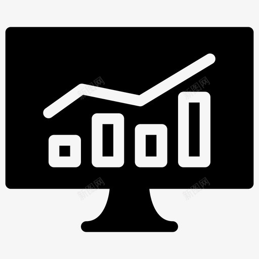 监控分析搜索引擎优化固体图标svg_新图网 https://ixintu.com 互联网 商业 固体图标 应用程序 形状 插图 搜索引擎 搜索引擎优化 搜索引擎优化图标-实心 标志 监控分析 设计