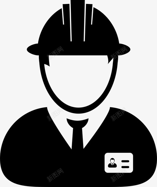 建筑工作水管工图标svg_新图网 https://ixintu.com 人 园林师 安全帽 工作 工程师 建筑 水管工 油漆工 职业