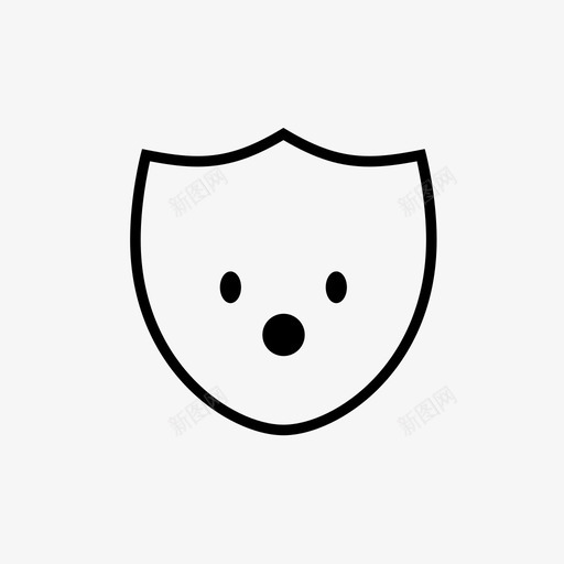 盾牌家长控制警察图标svg_新图网 https://ixintu.com serif 保护 受保护 安全 家长控制 盾牌 警察 震惊