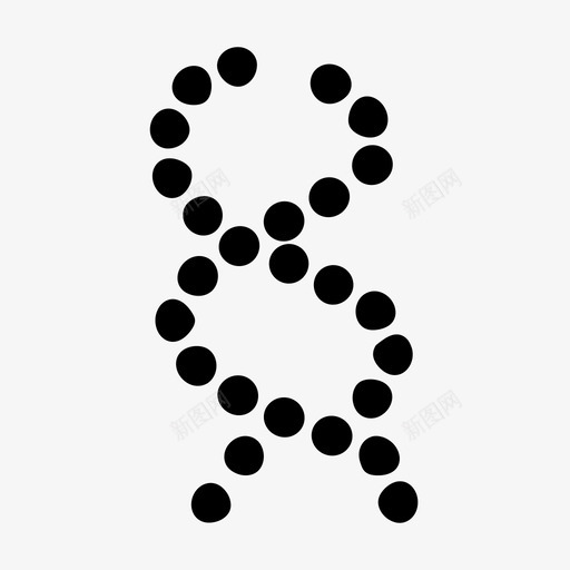 dna生命科学图标svg_新图网 https://ixintu.com dna 生命 科学 链