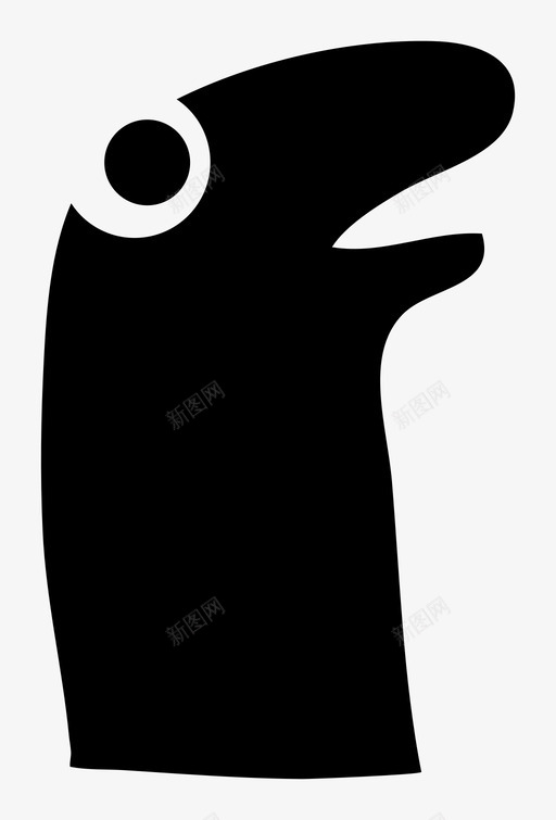 袜子木偶剧院图标svg_新图网 https://ixintu.com 剧院 袜子木偶