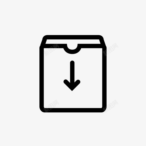 存档极简移动图标svg_新图网 https://ixintu.com ios7 retina ui ui图标包 保存 原型 大纲 存储 存档 极简 移动