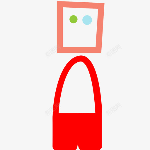 人推销员皮图标svg_新图网 https://ixintu.com 丑 人 害羞的人 推销员 方头 皮 纸袋头 羞耻脸
