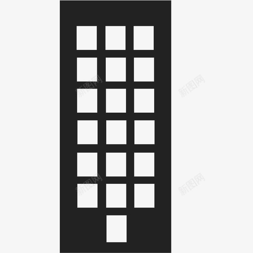 建筑塔楼摩天大楼图标svg_新图网 https://ixintu.com 住宅 公寓 公寓大楼 城市建筑 塔楼 建筑 摩天大楼 酒店