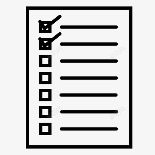 检查表待办事项任务图标svg_新图网 https://ixintu.com 任务 任务列表 复选标记 已完成 待办事项 检查表 步骤 计划 过程