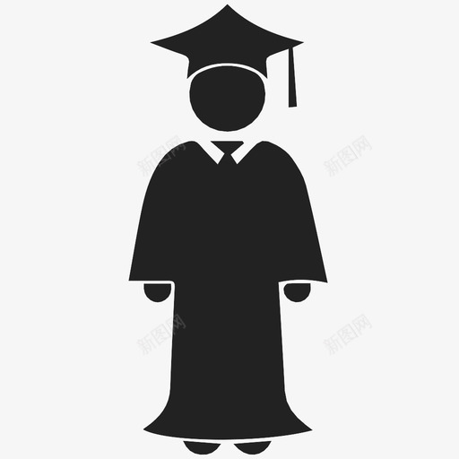 毕业快乐硕士图标svg_新图网 https://ixintu.com 学生 学者 完成学业 快乐 成功 毕业 满足 研究生 硕士