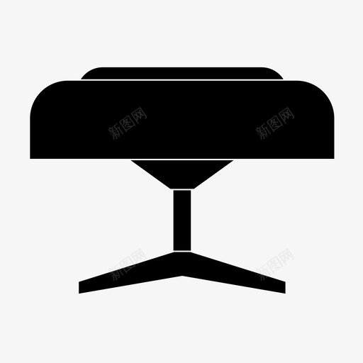 脚凳雷埃姆斯产品图标svg_新图网 https://ixintu.com 产品设计 埃姆斯家具 埃姆斯椅子 家具设计 查尔斯埃姆斯 脚凳 著名设计 雷埃姆斯