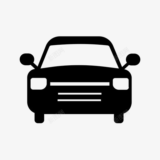 汽车车辆旅行图标svg_新图网 https://ixintu.com 交通堵塞 公共交通 旅行 汽车 车辆 轿车 运动 运输