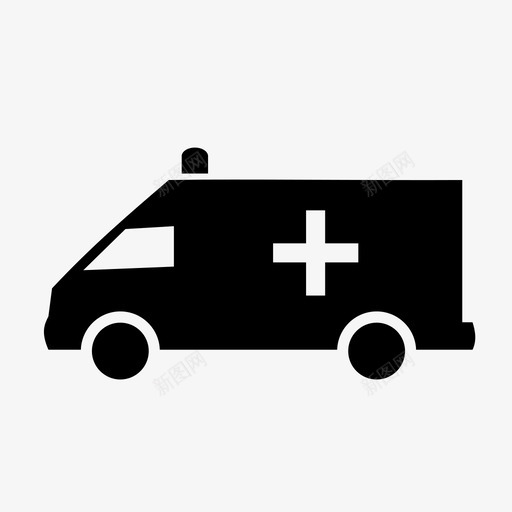救护车智能服务器图标svg_新图网 https://ixintu.com 城市图标 救护车 数据库 智能 智能城市 服务器 消防布里奇特 管理员 警察
