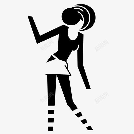 女孩模特选美图标svg_新图网 https://ixintu.com 向上 女人 女孩 姿势 斜坡 时尚女性 模特 舞台 表演 趋势 选美 风格