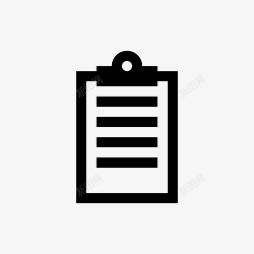 剪贴板方案计划图标svg_新图网 https://ixintu.com 列表 剪贴板 医疗 医院 患者卡 文书工作 方案 治疗计划 计划