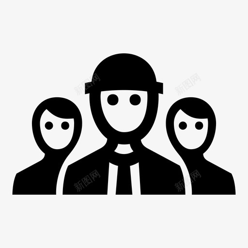 伙计们一群人一群男人图标svg_新图网 https://ixintu.com 一群人 一群男人 伙计们 先生们