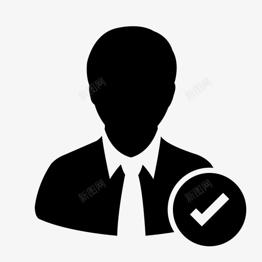 批准用户办公室人员男图标svg_新图网 https://ixintu.com 人力资源 办公室人员 劳工 批准用户 用户图标-批准/接受用户 男 管理人员 经理 领导
