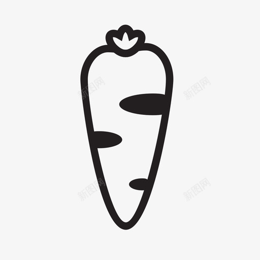 采购产品胡萝卜食品和饮料水果图标svg_新图网 https://ixintu.com 厨房 厨房用具 工具 快餐 水果 沙拉 酒吧 采购产品胡萝卜 食品和饮料 餐厅