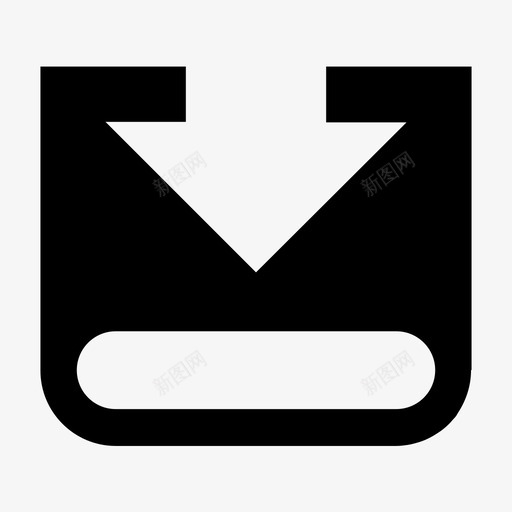 到硬盘平板用户界面图标svg_新图网 https://ixintu.com 下载 下载到硬盘 平板用户界面 硬盘 高清