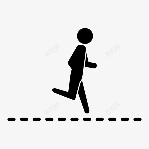 跑步轨迹跑步路径外侧图标svg_新图网 https://ixintu.com 外侧 跑步路径 跑步轨迹
