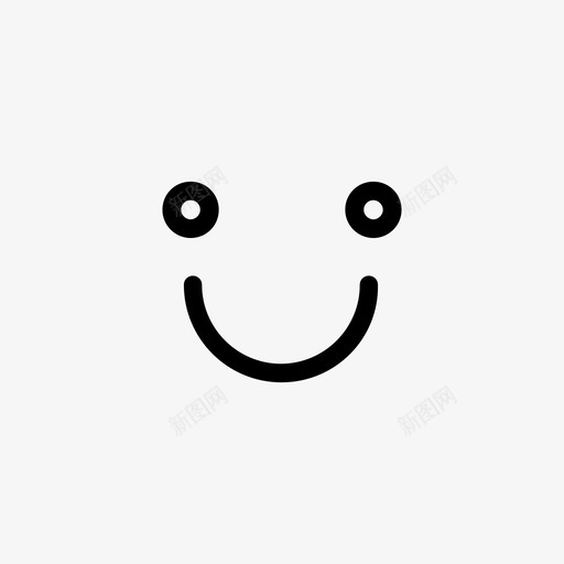 快乐微笑笑脸图标svg_新图网 https://ixintu.com 3.23 微笑 快乐 快乐的脸 情绪 笑脸 简单 表情 高兴