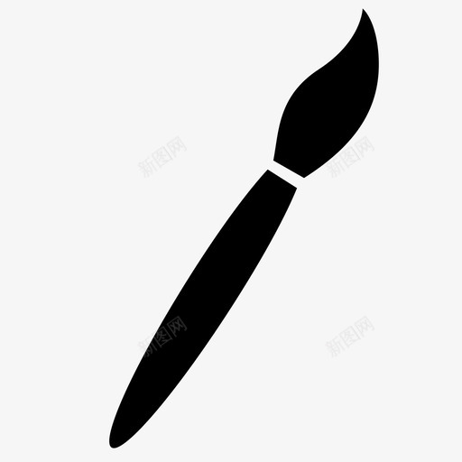 画笔美术美术用品图标svg_新图网 https://ixintu.com 画笔 美术 美术用品