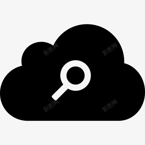 搜索搜索云数据图标svg_新图网 https://ixintu.com 云搜索 云数据 云服务 云服务器 云计算 云(24-48-96px) 搜索 搜索云 数据