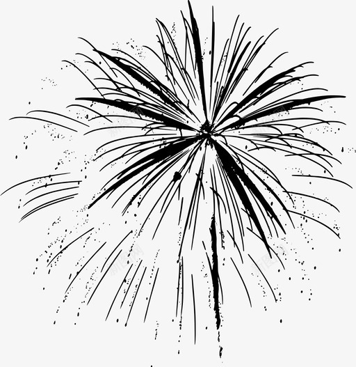 焰火爆竹庆祝图标svg_新图网 https://ixintu.com 7月4日 假日 庆祝 焰火 爆炸 爆竹