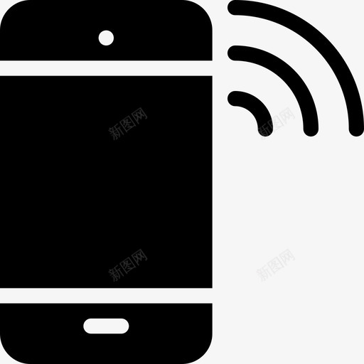 手机wifi形状信号图标svg_新图网 https://ixintu.com ui 信号 实心图标 形状 手机wifi 技术 智能手机 桌面应用程序实心 用户界面 网络 软件