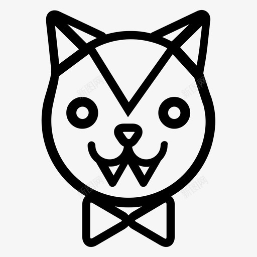 吸血鬼猫插图卡瓦伊图标svg_新图网 https://ixintu.com 万圣节 十月 十月假日 卡瓦伊 吸血鬼猫 小猫 幽灵 恐怖 恐惧 插图 月亮
