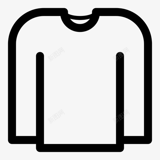 采购产品毛衣衣服时装图标svg_新图网 https://ixintu.com 外套 时装 款式 衣服 装配 采购产品毛衣