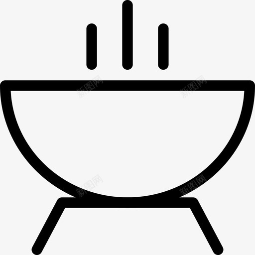 烹饪烹饪锅炉子上的锅图标svg_新图网 https://ixintu.com 炉子上的锅 烹饪 烹饪锅