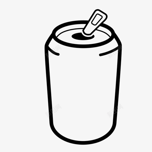罐头铝啤酒图标svg_新图网 https://ixintu.com 啤酒 回收 汽水 罐头 苏打水 金属 铝 锡 饮料