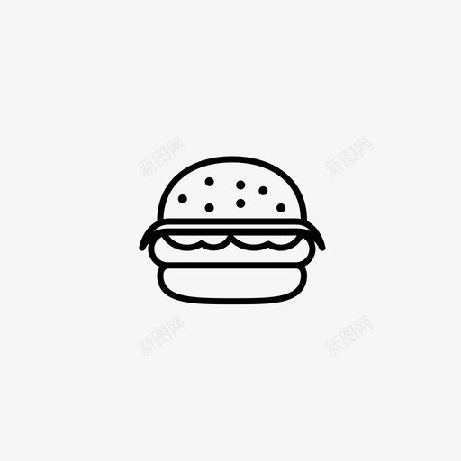 汉堡肥胖营养图标svg_新图网 https://ixintu.com 垃圾食品 快餐 汉堡 肉类 肥胖 脂肪 膳食 营养 饮食 麦当劳