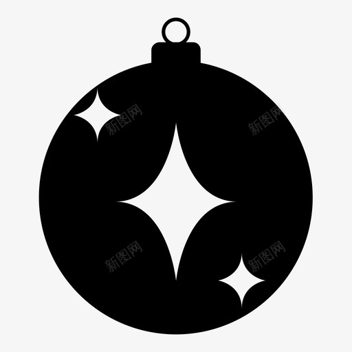 装饰品圣诞节星星图标svg_新图网 https://ixintu.com 叮当 圣诞系列 圣诞老人 圣诞节 帽子 星星 白天 秋天 装饰品 雪 魔术