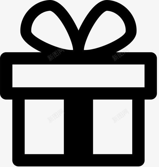 礼品蝴蝶结庆典图标svg_新图网 https://ixintu.com 丝带 庆典 操作员 礼品 礼物 节日 蝴蝶结